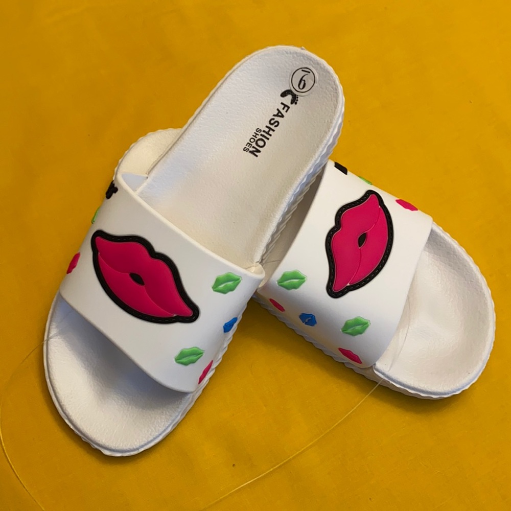 Women slide